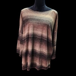 Croft & barrel 3/4 boat neck length pullover sweater